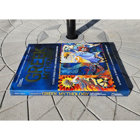 Treasury of Greek Mythology: Classic Stories Illustrated Hardcover - Picture 4 of 10